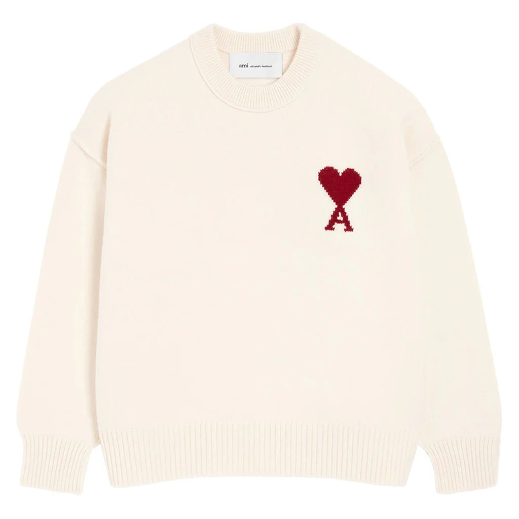 [Ami Paris] Crewneck ADC Classic Knit - Image 5