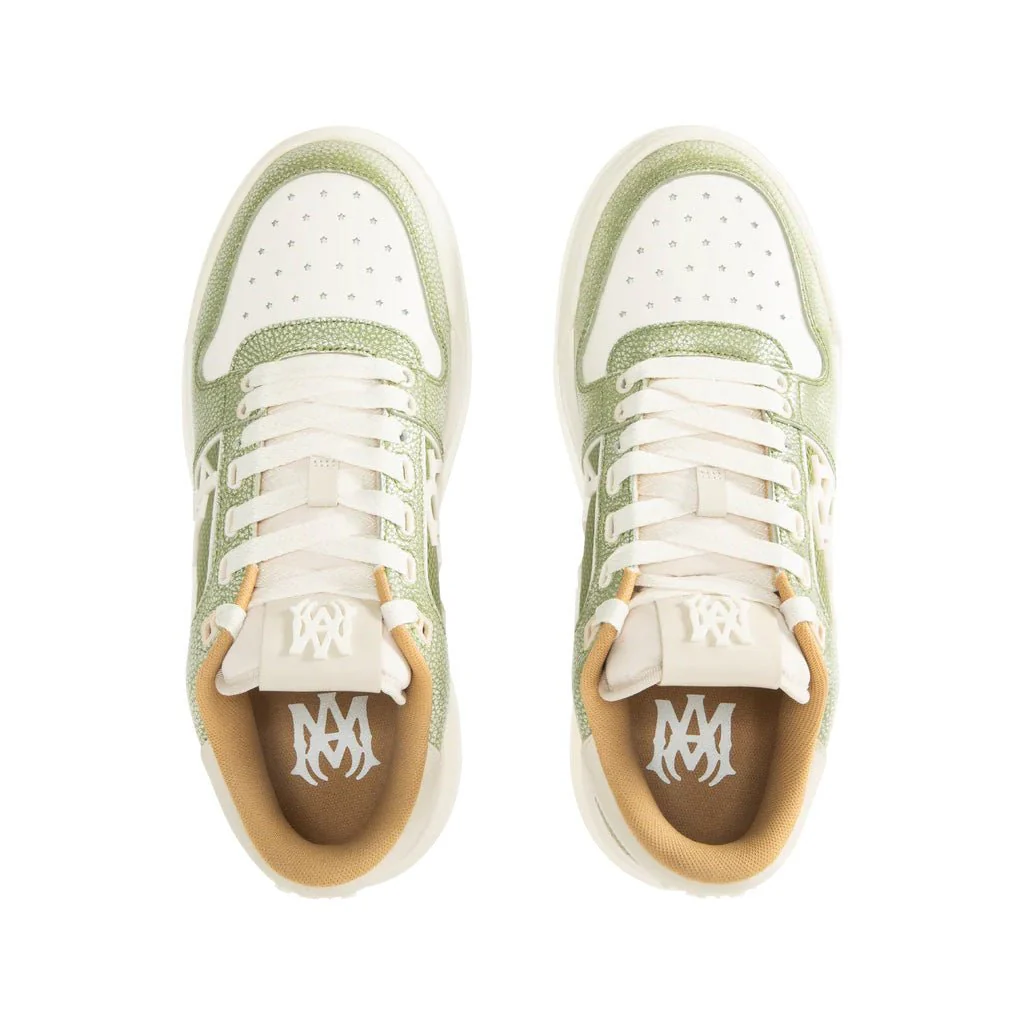 [Amiri] Pebbled Classic Low Sneakers - Image 4