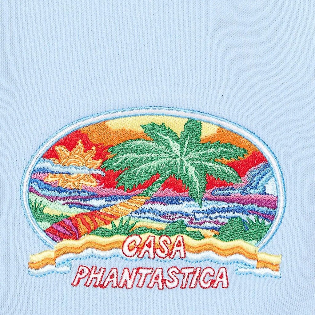 [Casablanca] Embroidered Sweatshorts Casa Phantastica - Image 3