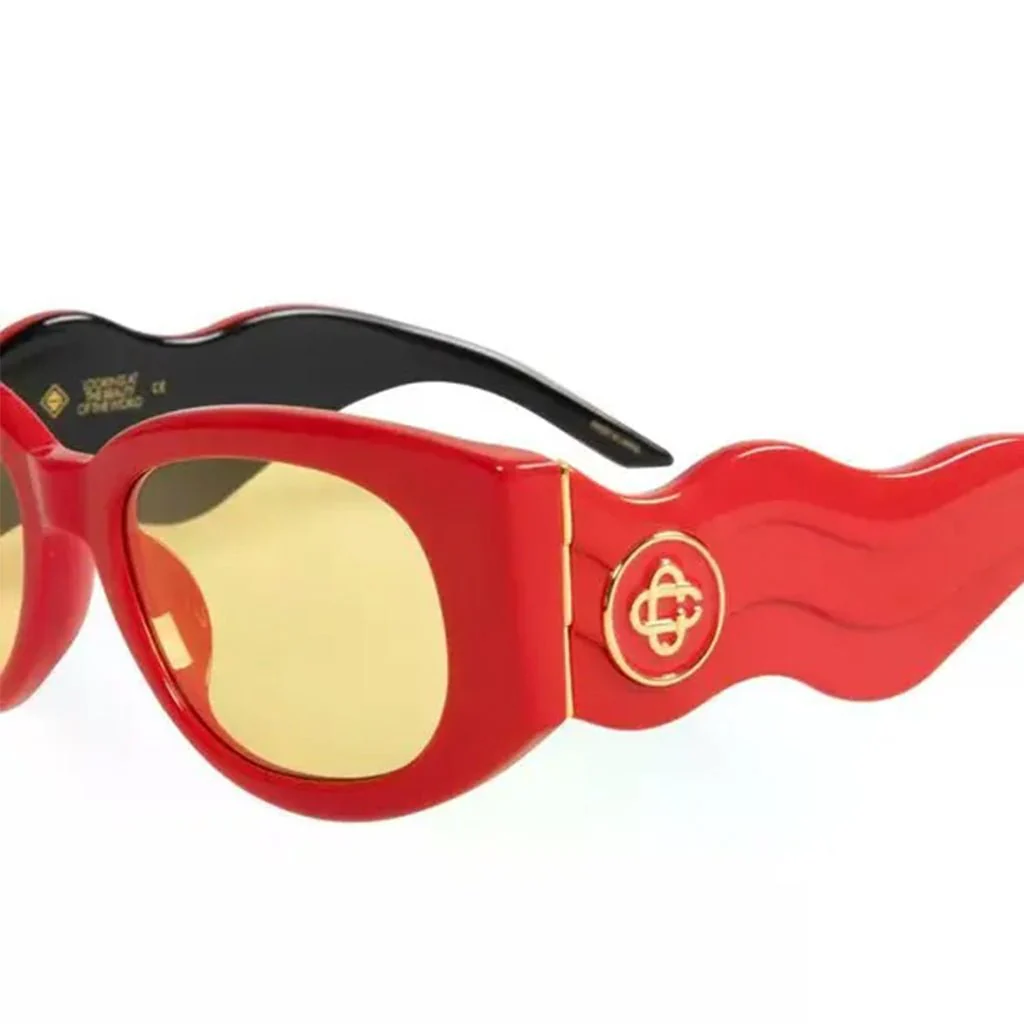[Casablanca] Oval Wave Sunglasses - Image 3
