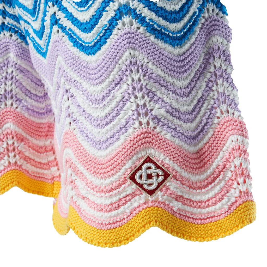 [Casablanca] Wave Knit Shorts Gradient Wave - Image 3