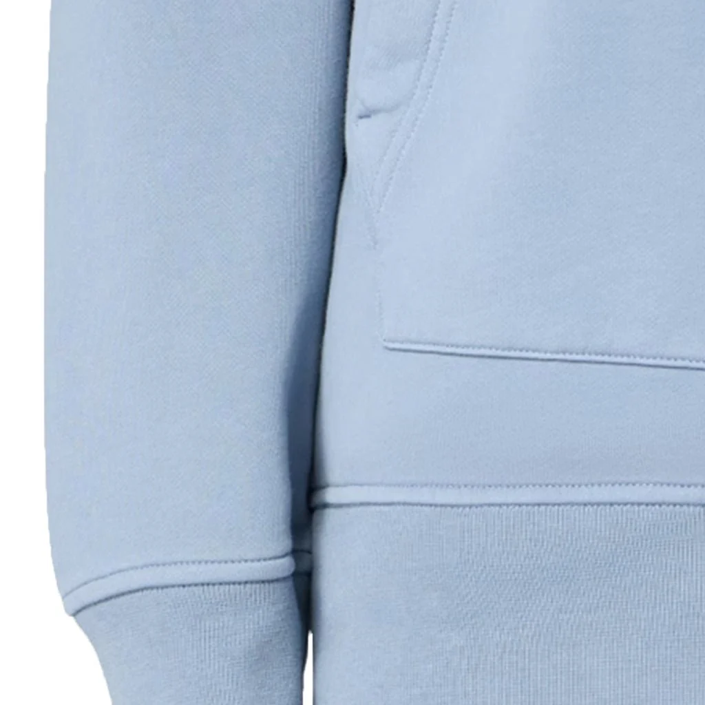 [Stone Island] Cotton Fleece Zip-Up Hooded Sweatshirt - Image 4