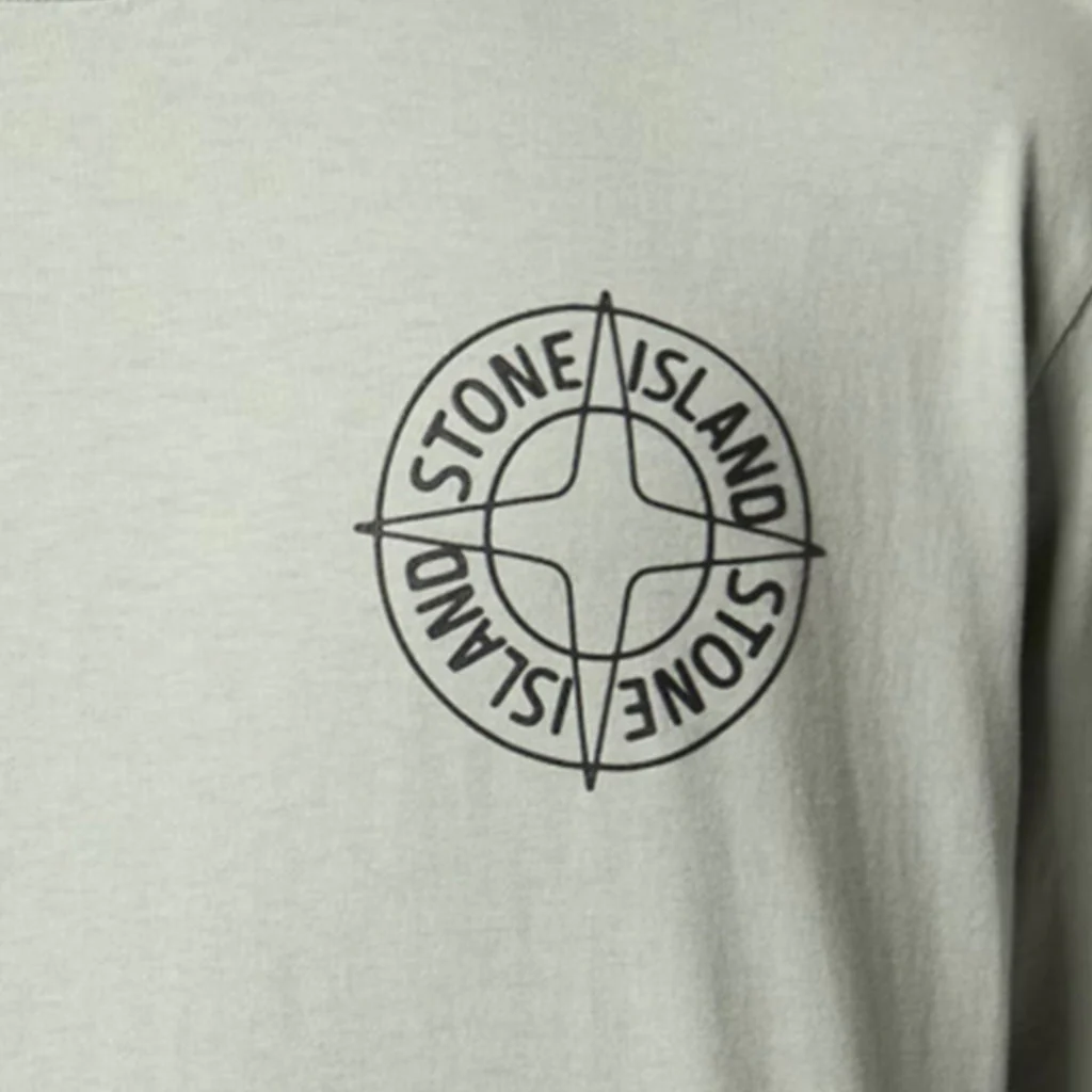 [Stone Island] Cotton Jersey "Outline Compass" T-Shirt - Image 3