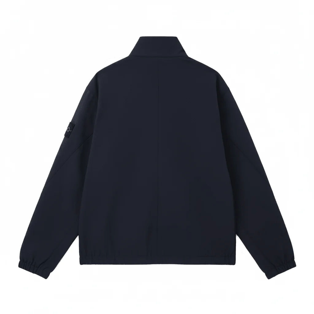 [Stone Island] Light Soft Shell-R E.Dye® Technology In Recycled Polyester Jacket - Image 9