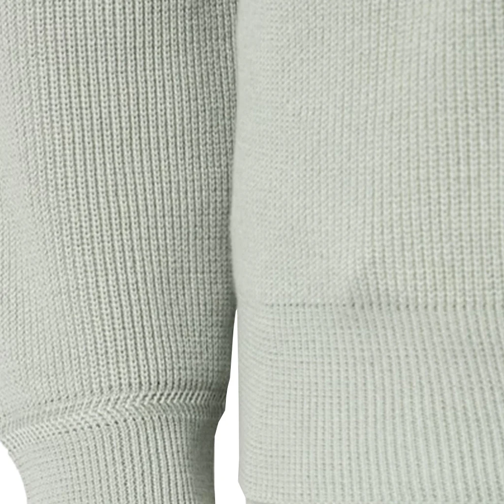 [Stone Island] Ribbed Soft Cotton Zip-Up Jumper - Image 4