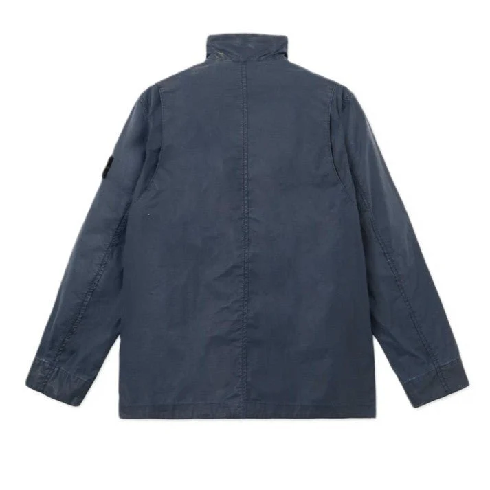 [Stone Island] Waxed Pigment Cotton Tela Field Jacket - Image 5