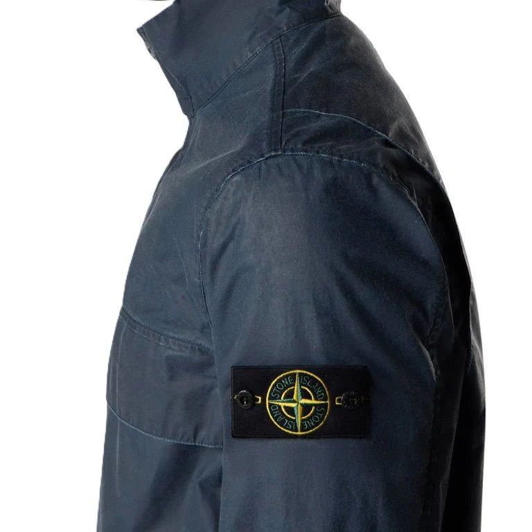 [Stone Island] Waxed Pigment Cotton Tela Field Jacket - Image 6